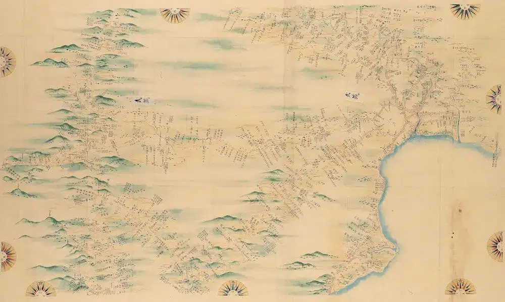 大日本沿海輿地全図　第90図『武蔵・下総・相模』