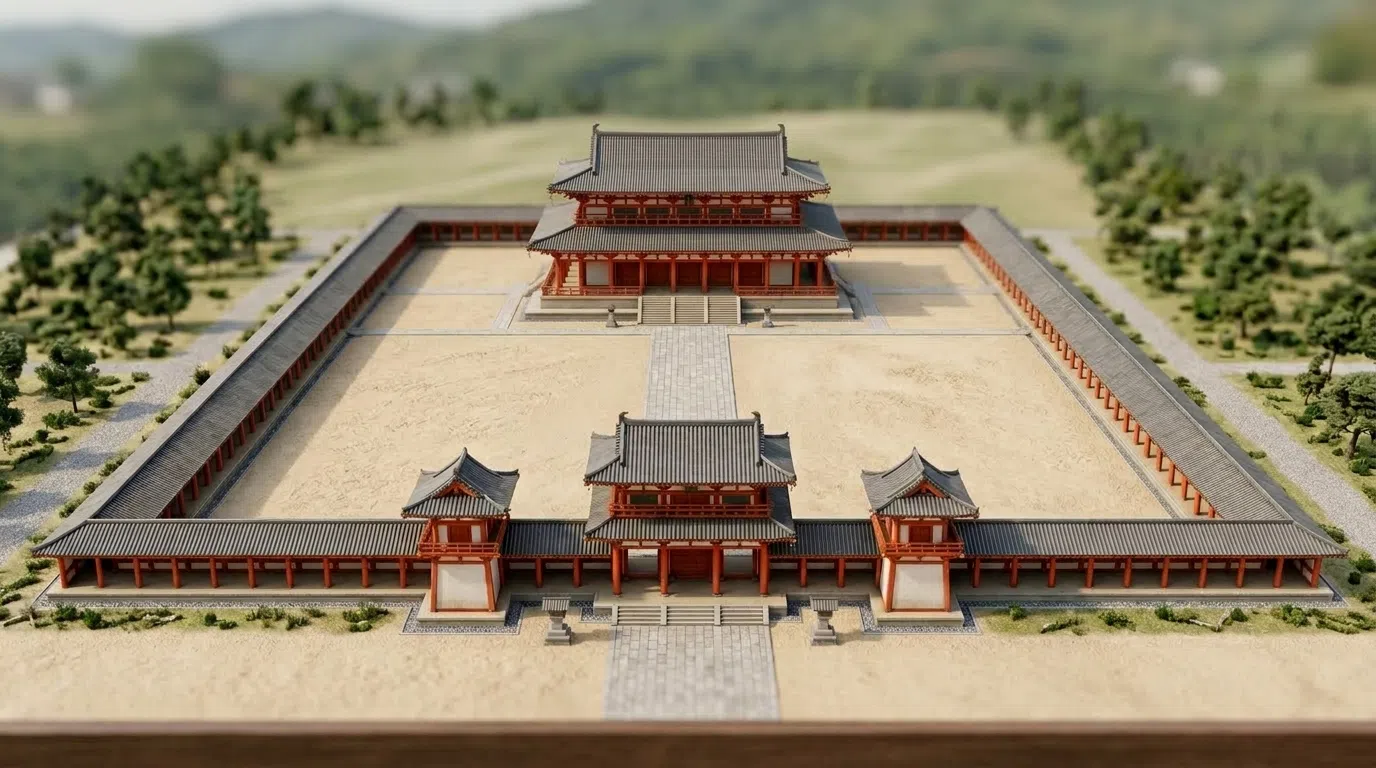 平城京：第一次大極殿