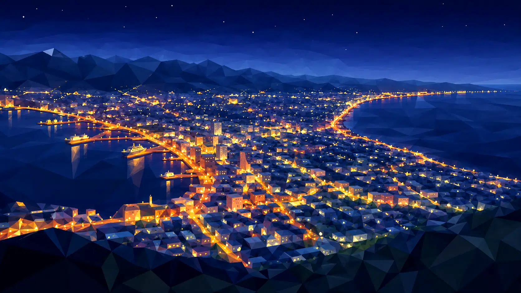 函館の夜景